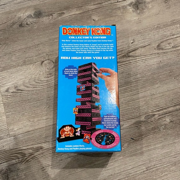 Donkey Kong Jenga Collectors Edition Complete - Picture 2 of 4
